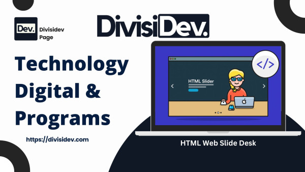 HTML Web Slide Desk: Presentasi Masa Kini di Halaman Web